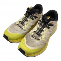 SALOMON (サロモン)　トレランシューズ　トレッキングシューズ メンズ SIZE 25cm ホワイト×イエロー 474645