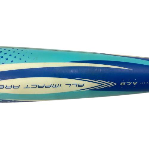 asics (アシックス) 軟式バット 84cm/6.95cm DIA. 他社製ケース付