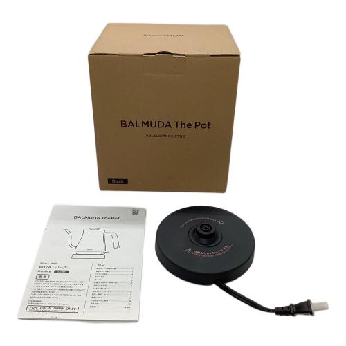 BALMUDA (バルミューダ) コーヒー用品 0.6L ケトル K07A-BK The Pot