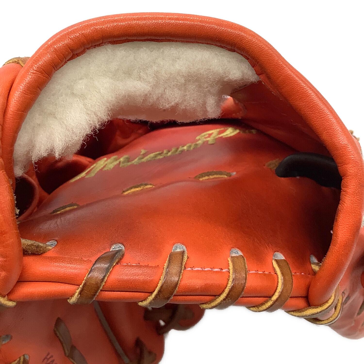 MIZUNO (ミズノ) 硬式グローブ オレンジ HAGAJAPAN 耕作印 @ MIZUNO