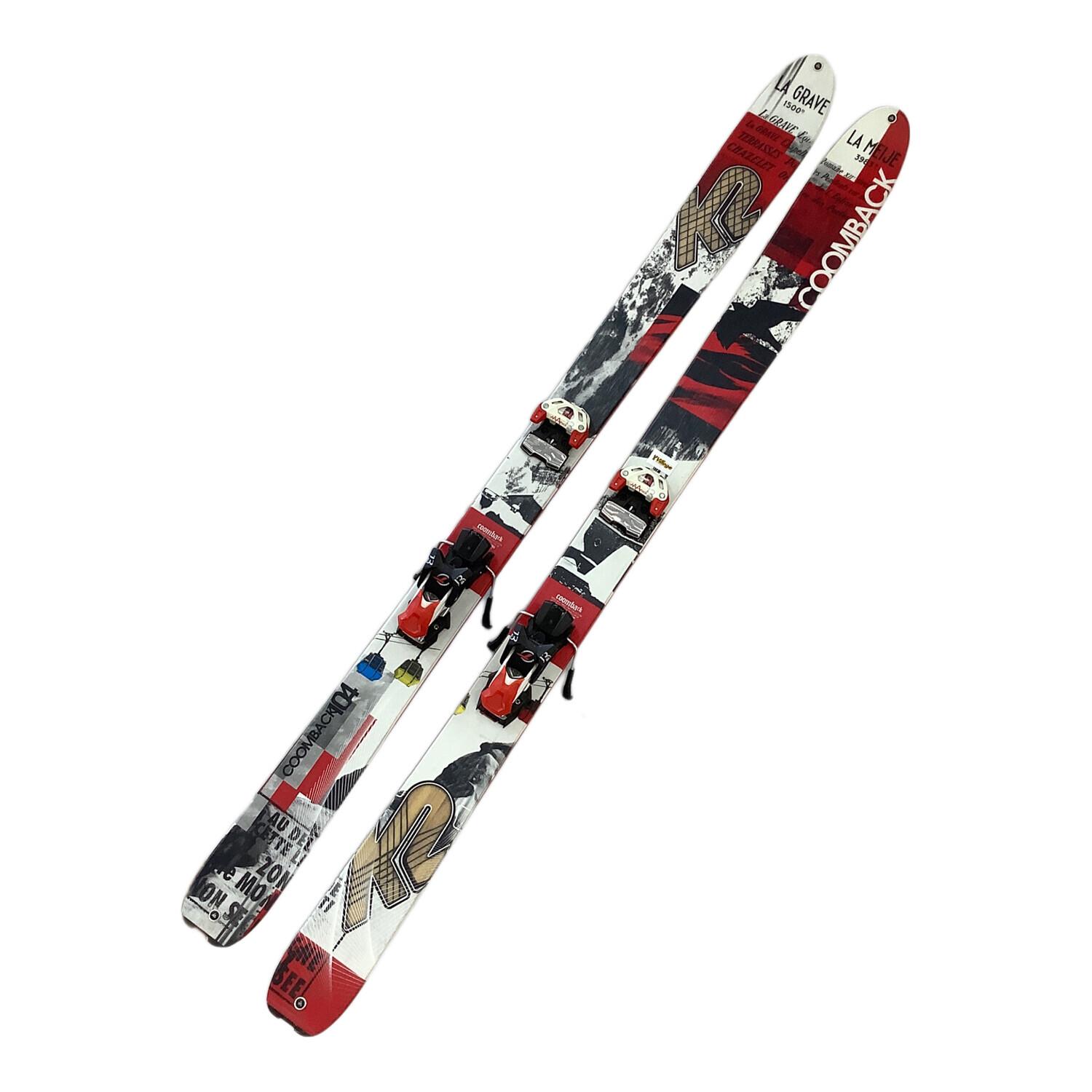 K2 (ケーツー) COOMBACK104 オールマウンテン ファットスキー 177cm