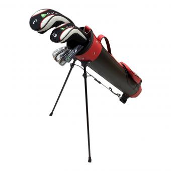 Golzy (ゴルジー) ゴルフクラブ&キャディバッグセット ブラック バッグヨゴレ有 5本セット 未使用品