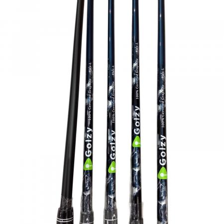 Golzy (ゴルジー) ゴルフクラブ&キャディバッグセット ブラック×ピンク