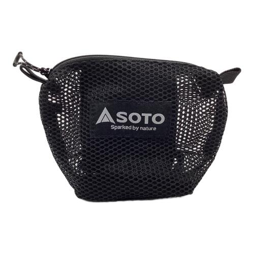 SOTO (ソト) シングルガスバーナー レギュレーターストーブ FUSION PSLPGマーク有 ST-330 2019年製 使用燃料【CB缶】