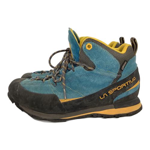 LA SPORTIVA (スポルティバ) トレッキングシューズ メンズ SIZE 27cm ブルー ボルダー エックス ミッド GTX ミドルカット GORE-TEX