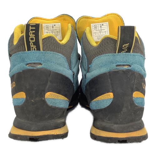 LA SPORTIVA (スポルティバ) トレッキングシューズ メンズ SIZE 27cm ブルー ボルダー エックス ミッド GTX ミドルカット GORE-TEX
