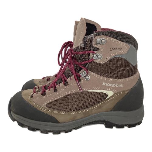 mont-bell (モンベル) トレッキングシューズ レディース SIZE 24cm ブラウン 1129468 ツオロミー ブーツ ハイカット(ソフトソール) GORE-TEX
