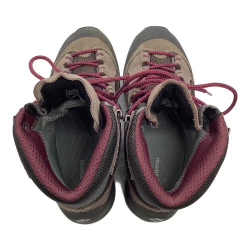 mont-bell (モンベル) トレッキングシューズ レディース SIZE 24cm ブラウン 1129468 ツオロミー ブーツ ハイカット(ソフトソール) GORE-TEX