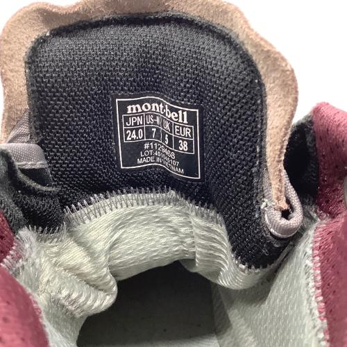 mont-bell (モンベル) トレッキングシューズ レディース SIZE 24cm ブラウン 1129468 ツオロミー ブーツ ハイカット(ソフトソール) GORE-TEX
