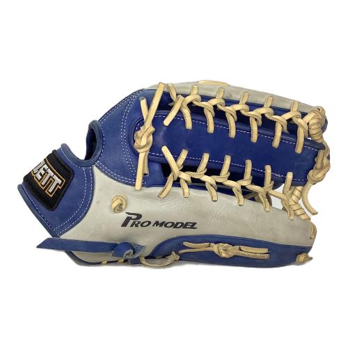 ZETT (ゼット) 軟式グローブ ブルー DYNAMIC LEAGUERS 外野用