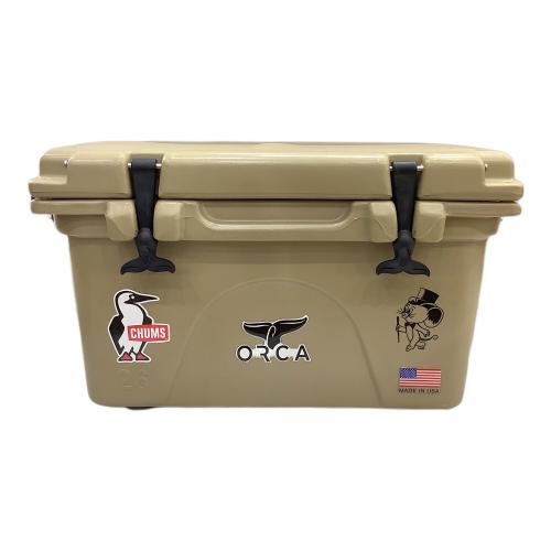 ORCA (オルカ) クーラーボックス 26QT/ カーキ/サンドベージュ オルカクーラー26QT ロトモールドクーラー