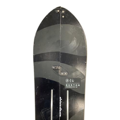 BURTON (バートン) スノーボード 146cm ブラック スプリットボード/パウダー  2020-21 @ M6 ディレクショナルフラットトップ POW WRENCH SPLIT