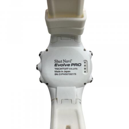 Shot Navi (ショットナビ) ゴルフGPSナビ 箱・充電ケーブル有 ホワイト