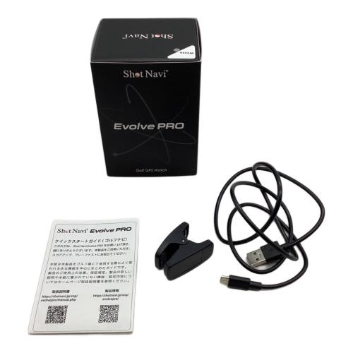 Shot Navi (ショットナビ) ゴルフGPSナビ 箱・充電ケーブル有 ホワイト