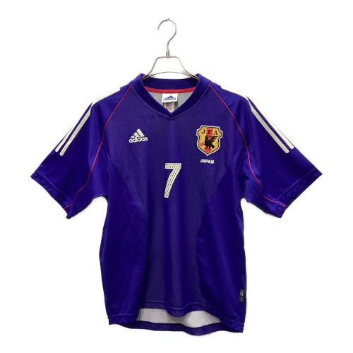 日本代表 サッカーユニフォーム SIZE M ブルー 【7】中田英寿