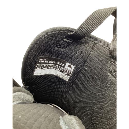 BURTON (バートン) スノーボードブーツ メンズ SIZE 27.5cm ブラック RULER BOA WIDE BOAシステム