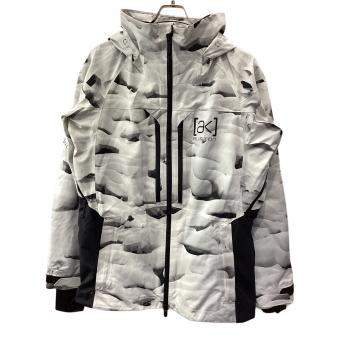 BURTON (バートン) スノーボードウェア(セット) メンズ SIZE L ホワイト タグ付 AK GORE SWASH JK GORE-TEX