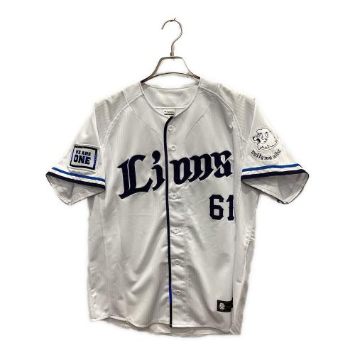埼玉西武ライオンズ (サイタマセイブライオンズ) 応援グッズ SIZE M ホワイト Fanatics 2023ホーム【61】平良海馬 ユニフォーム レプリカ
