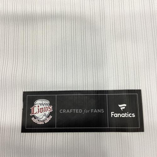 埼玉西武ライオンズ (サイタマセイブライオンズ) 応援グッズ SIZE M ホワイト Fanatics 2023ホーム【61】平良海馬 ユニフォーム レプリカ