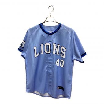 埼玉西武ライオンズ (サイタマセイブライオンズ) 応援グッズ SIZE M ブルー ライオンズサマーブルーレプリカユニフォーム【40】レアンドロ・セデーニョ ユニフォーム レプリカ
