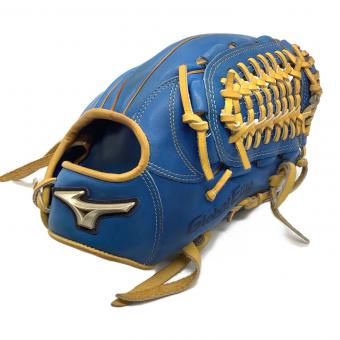 MIZUNO (ミズノ) 軟式グローブ ブルー グローバルエリート オーダー 耕作印 Global Elite Order 内野用