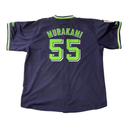 東京ヤクルトスワローズ 応援グッズ SIZE XL ネイビー 【55】村上宗隆 ユニフォーム 刺繍ユニフォーム レプリカ