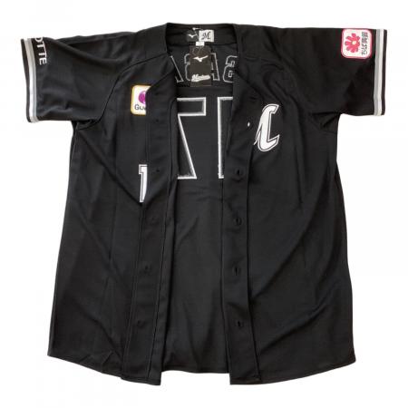 千葉ロッテマリーンズ 応援グッズ SIZE O ブラック ビジター【17
