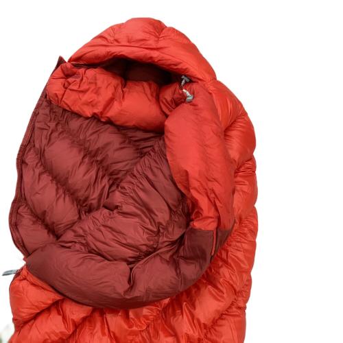 mont-bell (モンベル) マミー型シュラフ(ダウン) オレンジ Rジップ ストレージっバック付属有 1121379 ダウンハガー650 #0 【冬用】 183cmまで