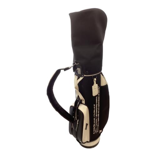 JONES (ジョーンズ) キャディバッグ ホワイト×ブラック 宮本卓限定コラボ/数量限定希少品 Clubhaus