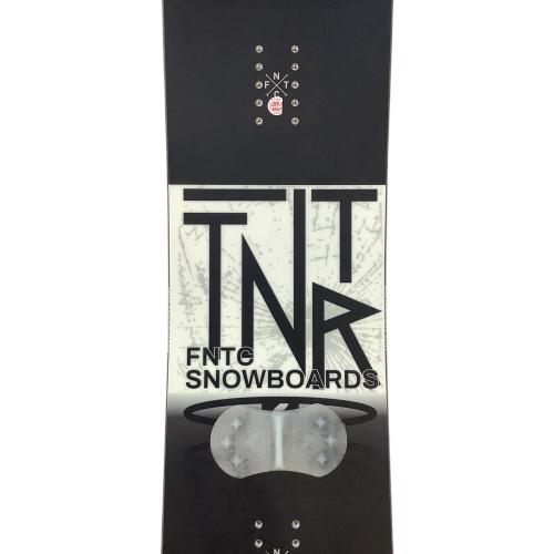 FNTC (エフエヌティーシー) スノーボード 約145cm ブラック×ホワイト 23-24モデル @ 4X4 ロッカー FNTC-R