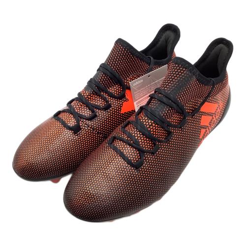 adidas (アディダス) サッカースパイク メンズ SIZE 26cm ブラック×レッド エックス 17.1 S82312