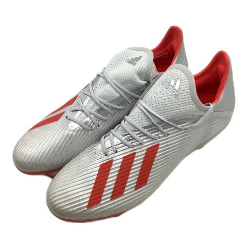 adidas (アディダス) サッカースパイク メンズ SIZE 25.5cm グレー エックス19.2HG/AG F35333