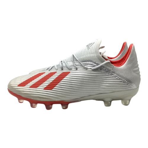 adidas (アディダス) サッカースパイク メンズ SIZE 25.5cm グレー エックス19.2HG/AG F35333