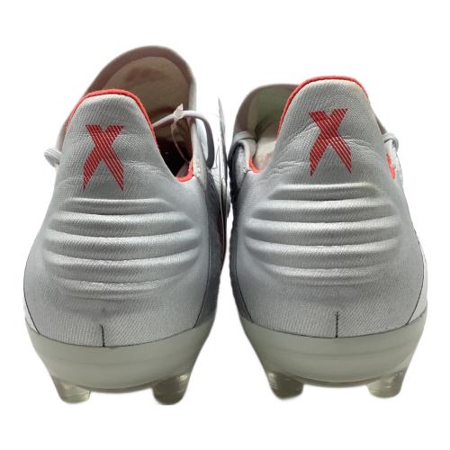 adidas (アディダス) サッカースパイク メンズ SIZE 25.5cm グレー エックス19.2HG/AG F35333