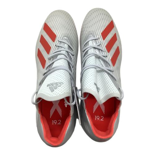 adidas (アディダス) サッカースパイク メンズ SIZE 25.5cm グレー エックス19.2HG/AG F35333