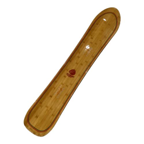 TJBRAND Original スノーボード 150cm ブラウン 2x4 キャンバー Smooth Groove