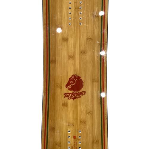 TJBRAND Original スノーボード 150cm ブラウン 2x4 キャンバー Smooth