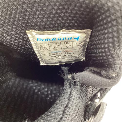 Raid Light トレッキングシューズ メンズ SIZE 28cm ブラック R-LIGHT トレランシューズ 未使用品