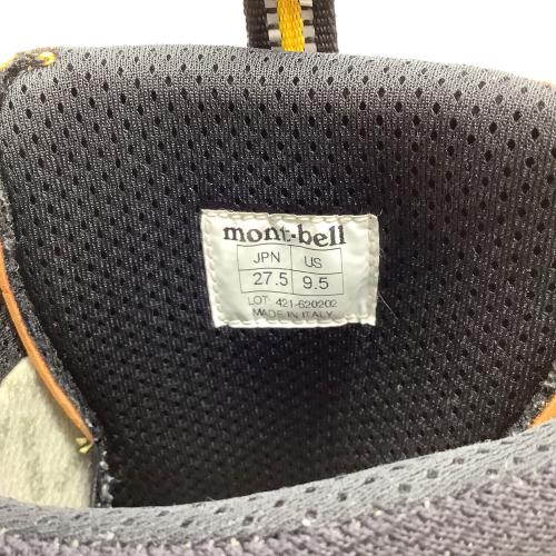 mont-bell (モンベル) トレッキングシューズ メンズ SIZE 27.5cm オレンジ アルパインクルーザー ハイカット(ハードソール) GORE-TEX
