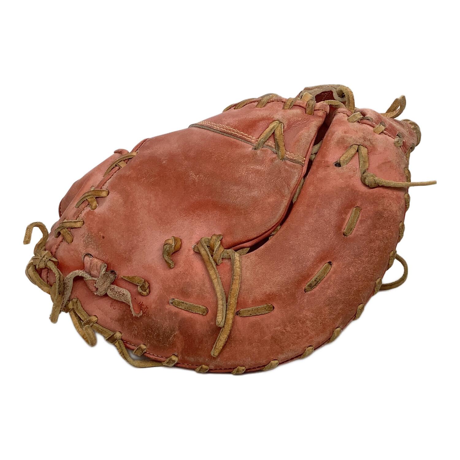 TAMAZAWA (タマザワ) 軟式グローブ レッド ファーストミット 左投げ用