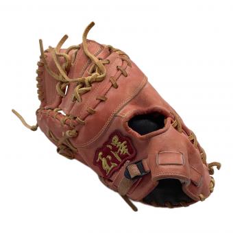 TAMAZAWA (タマザワ) 軟式グローブ レッド ファーストミット 左投げ用