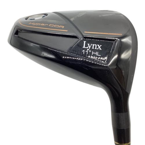 Lynx (リンクス) ドライバー parallaxVS フレックス【R】 ロフト角【11°】 parallaxVS HyperCOR 純正グリップ良好