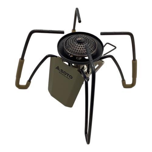 SOTO (ソト) シングルガスバーナー PDS限定カラー PSLPGマーク有 ST-310PDS 2023年製 使用燃料【CB缶】