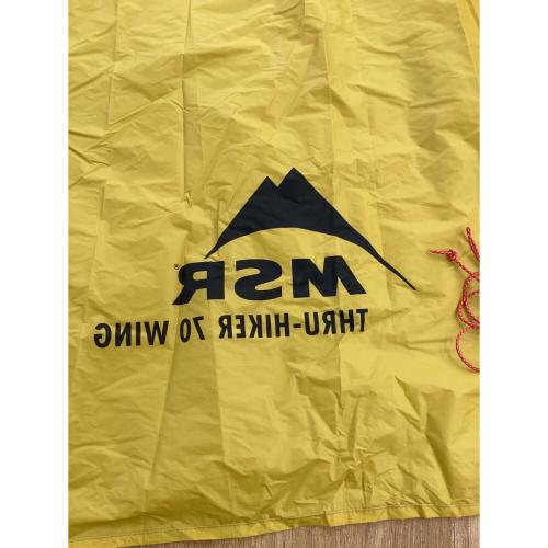 MSR (エムエスアール) レクタタープ スルーハイカー70ウイング THRU-HIKER 70 WING 289×244㎝ 1～2人用 程度A ポール別売り