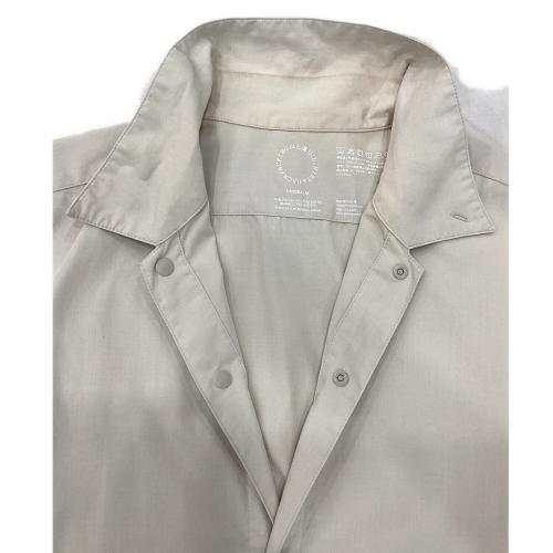 山と道 トレッキングウェア(シャツ) ユニセックス SIZE M ブラウン バンブーシャツ ロングスリーブ 国内代理店表記 有