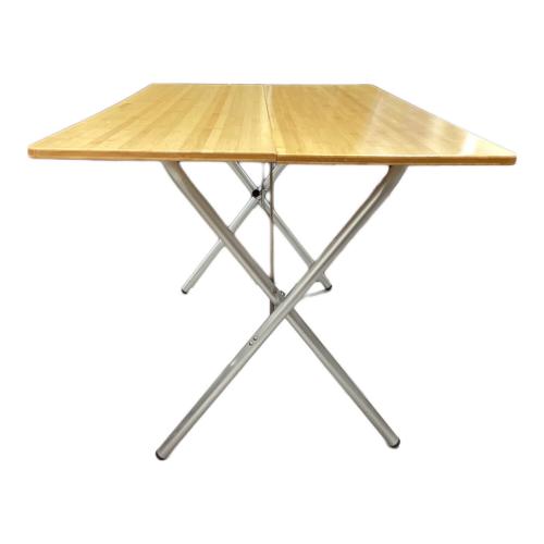 Snow peak (スノーピーク) アウトドアテーブル ブラウン LV-015T ワンクションテーブルロング竹