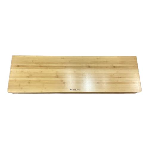 Snow peak (スノーピーク) アウトドアテーブル ブラウン LV-015T ワンクションテーブルロング竹