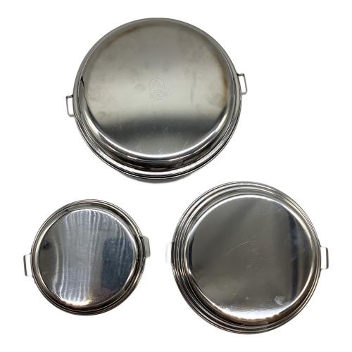 MSR (エムエスアール) クッカー 旧刻印 ゼブラ社製 ステンレスクッカー 3種セット