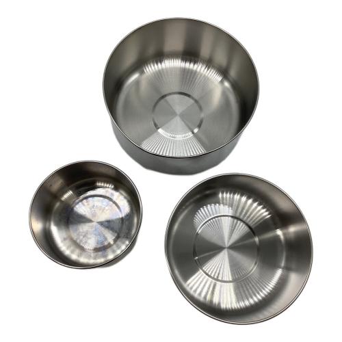 MSR (エムエスアール) クッカー 旧刻印 ゼブラ社製 ステンレスクッカー 3種セット