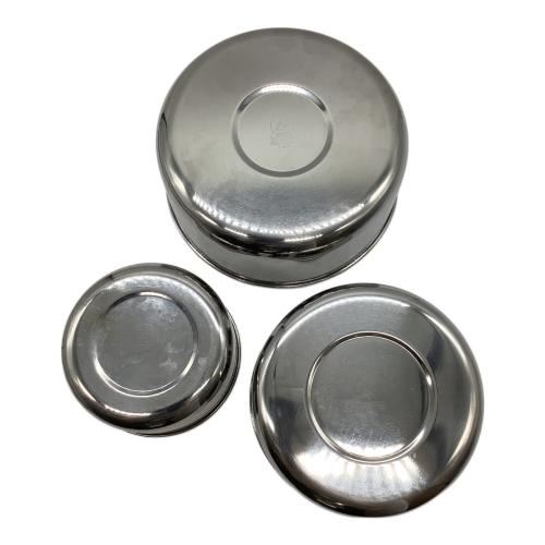 MSR (エムエスアール) クッカー 旧刻印 ゼブラ社製 ステンレスクッカー 3種セット